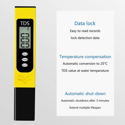 Water Quality Tester Drink Water TDS Meter