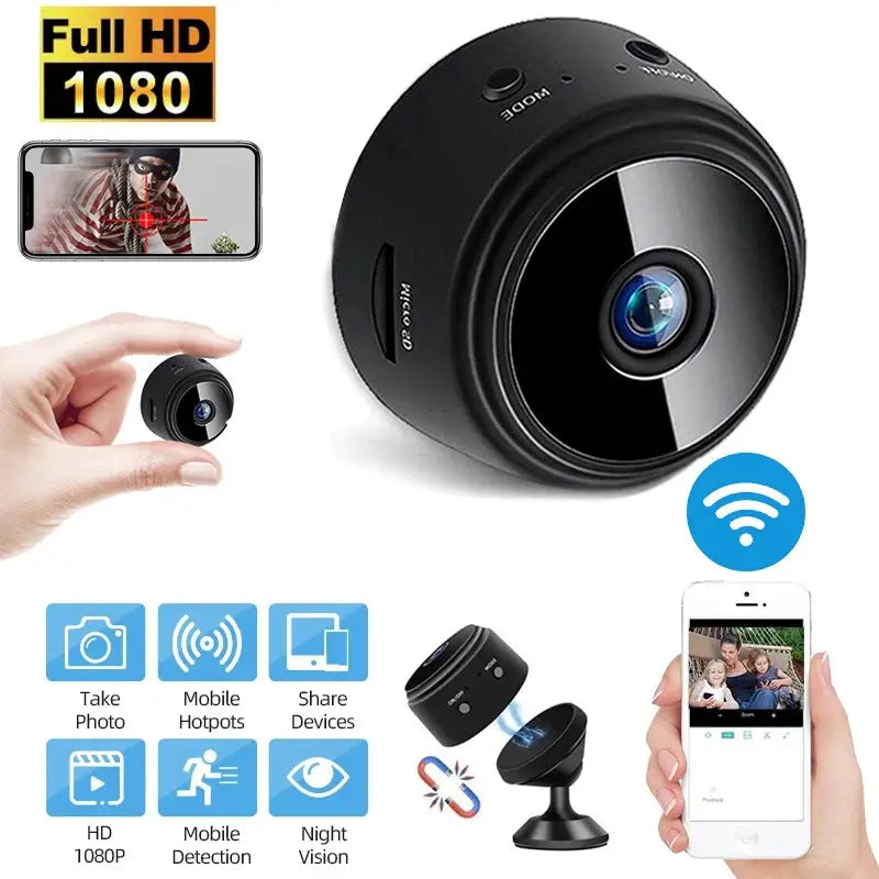 A9 Mini Wifi Camera 1080p HD Magnetic