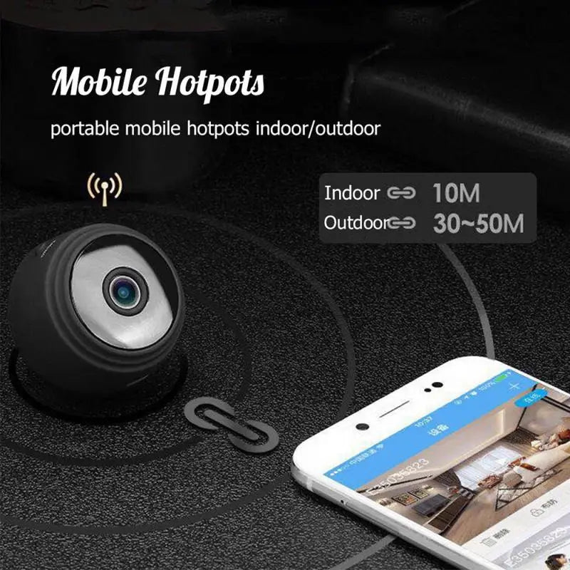 A9 Mini Wifi Camera 1080p HD Magnetic