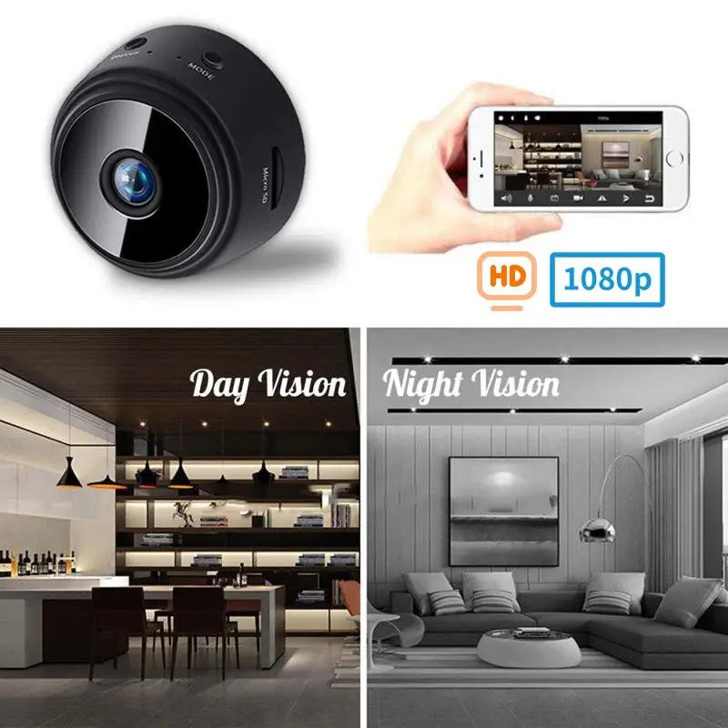 A9 Mini Wifi Camera 1080p HD Magnetic